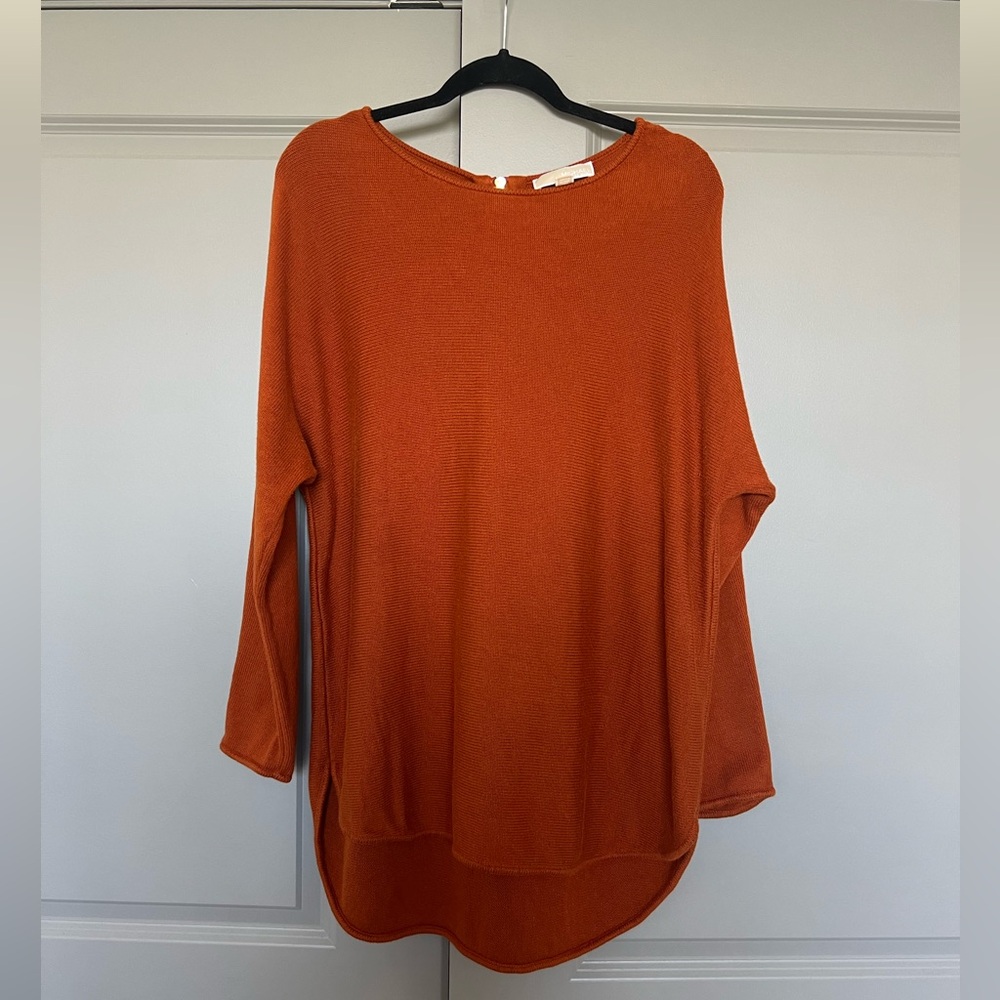 Michael Kors Burnt Orange Knit Sweater